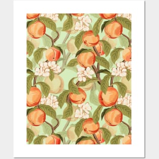 Peach Pattern Art Posters and Art